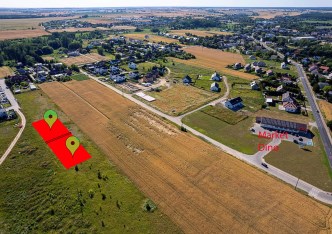 działka na sprzedaż - Kaźmierz, Kiączyn, Perłowa